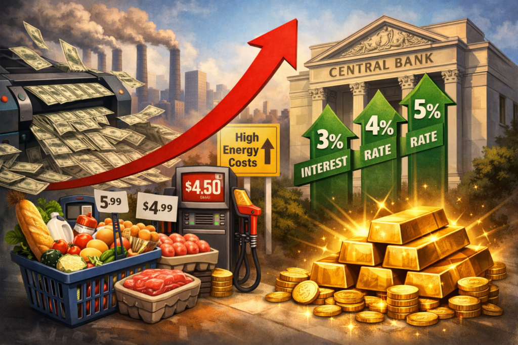 Inflation Returns — and Real Rates Follow