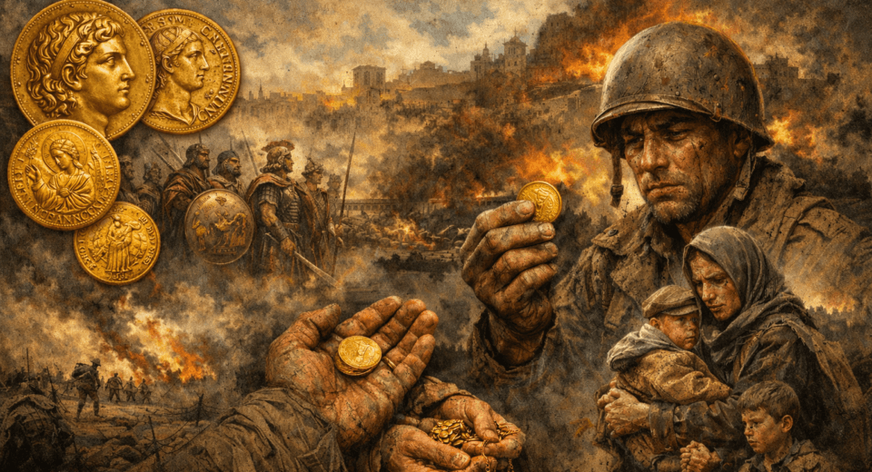 Gold in Wars and Crises: How the Metal Survived Empires